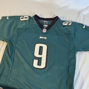 NFL Nike Eagles Jersey Teal Foles Youth XL